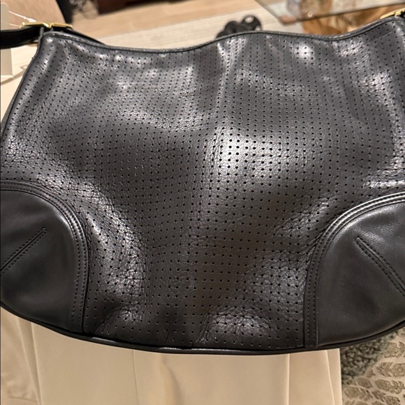 Vintage Coach 9218 Black Leather Shoulder Bag - Picture 4 of 13